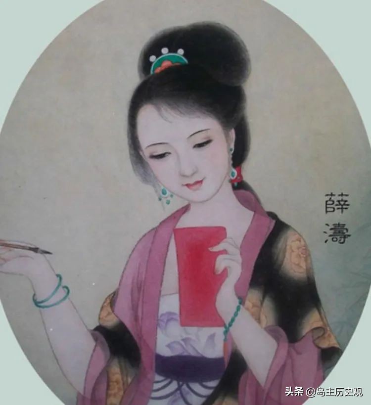 白居易讽刺朝廷诗句,白居易帮元稹给薛涛写分手诗