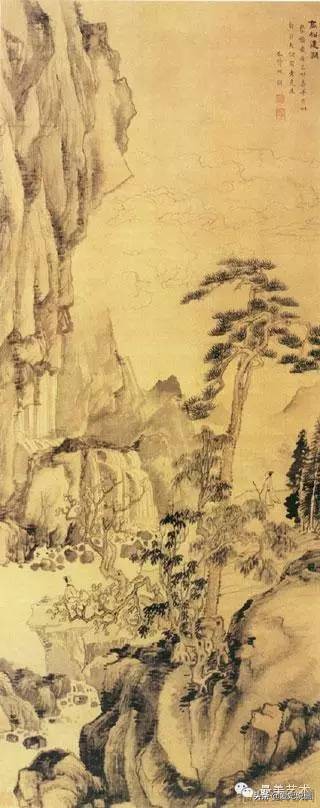 明代山水名画,明代山水书法作品欣赏