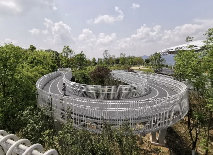 重庆科技感网红景点,重庆最大的5g公园