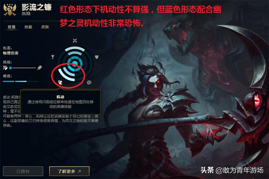 影流之镰大乱斗怎么玩,影流之镰凯隐玩法