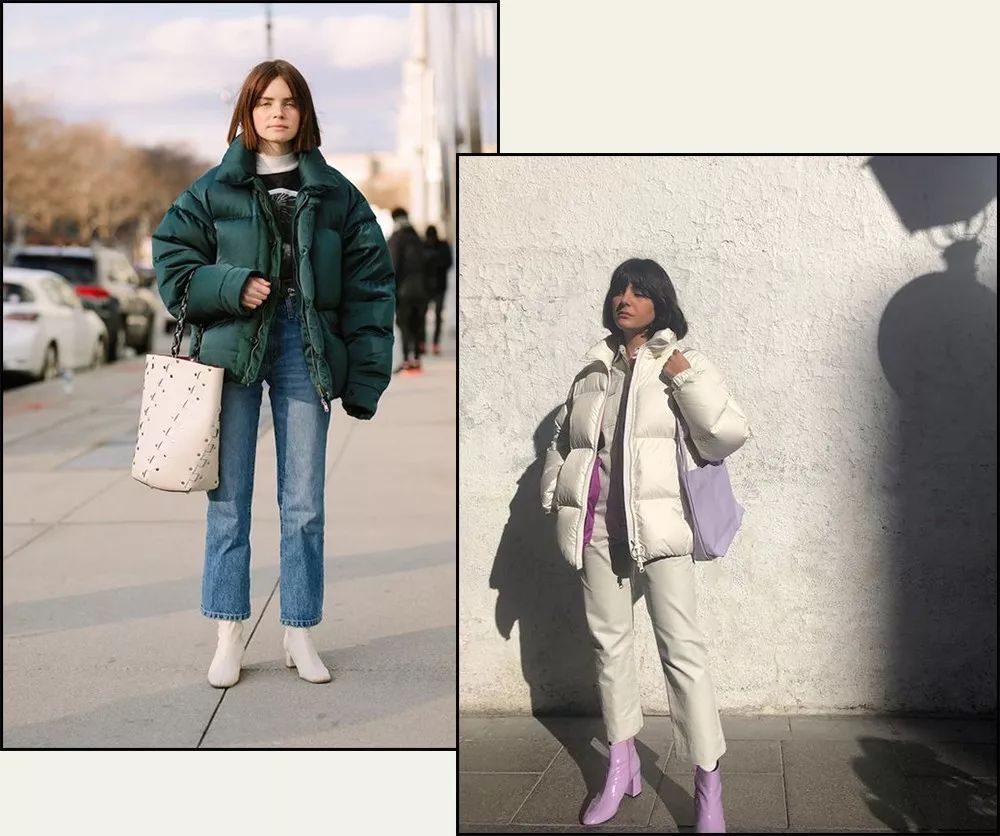 杨幂波司登羽绒服白色中长款,杨幂穿波司登羽绒服是哪一款