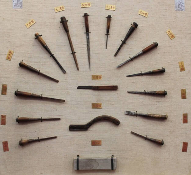 传统木匠工具,逐渐消失的手艺你见过几个