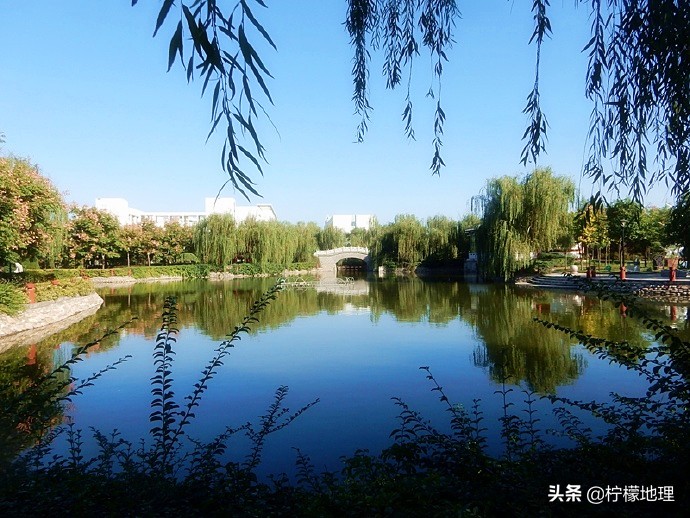 西安有什么漂亮的公园,西安市高陵区水景公园