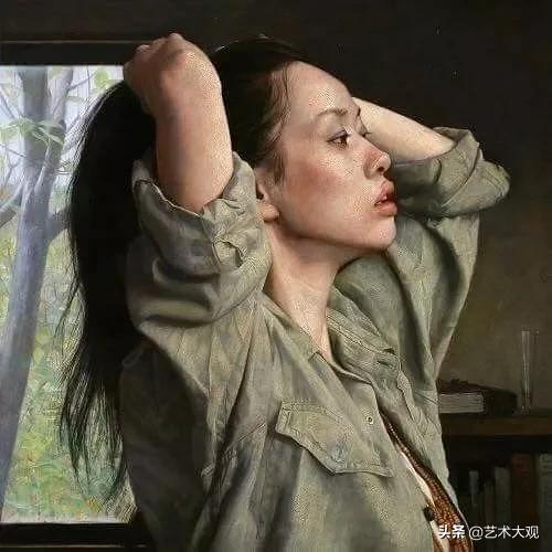 十六幅中国古典女性油画欣赏图片,日本古代古典油画