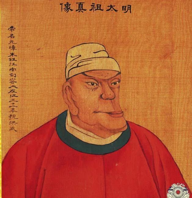 朱元璋画像让满人丑化成什么样了,朱元璋的画像为什么被画得那么丑