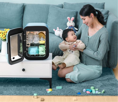 恒温奶瓶消毒器烘干三合一,miluo多功能奶瓶消毒器