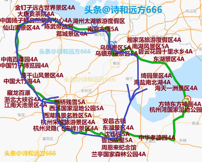 浙江自驾游路线攻略大全最新版,浙江自驾游路线攻略图大全最新