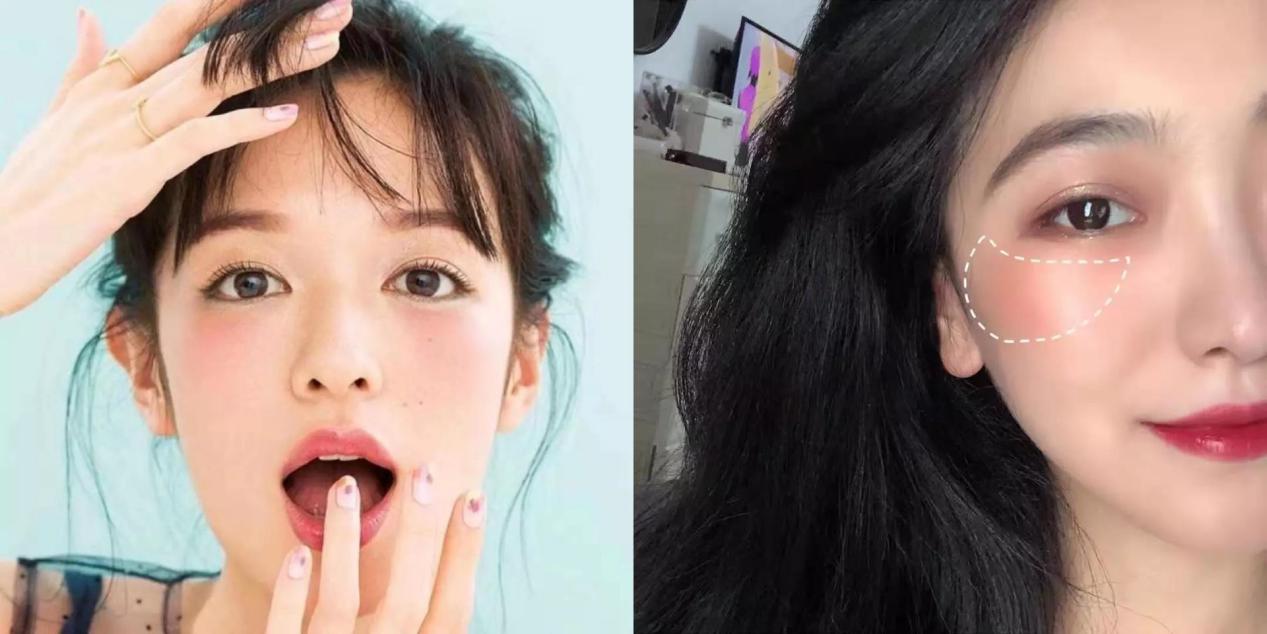 腮红扫这几个地方，男生都会忍不住心动，恋爱斩男力和你真的很配