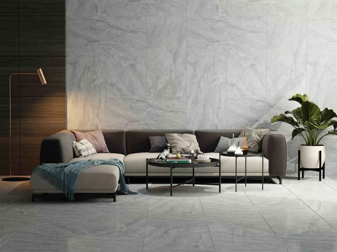 汇亚磁砖质量怎么样？原来600×1200mm规格瓷砖这样铺贴更好看