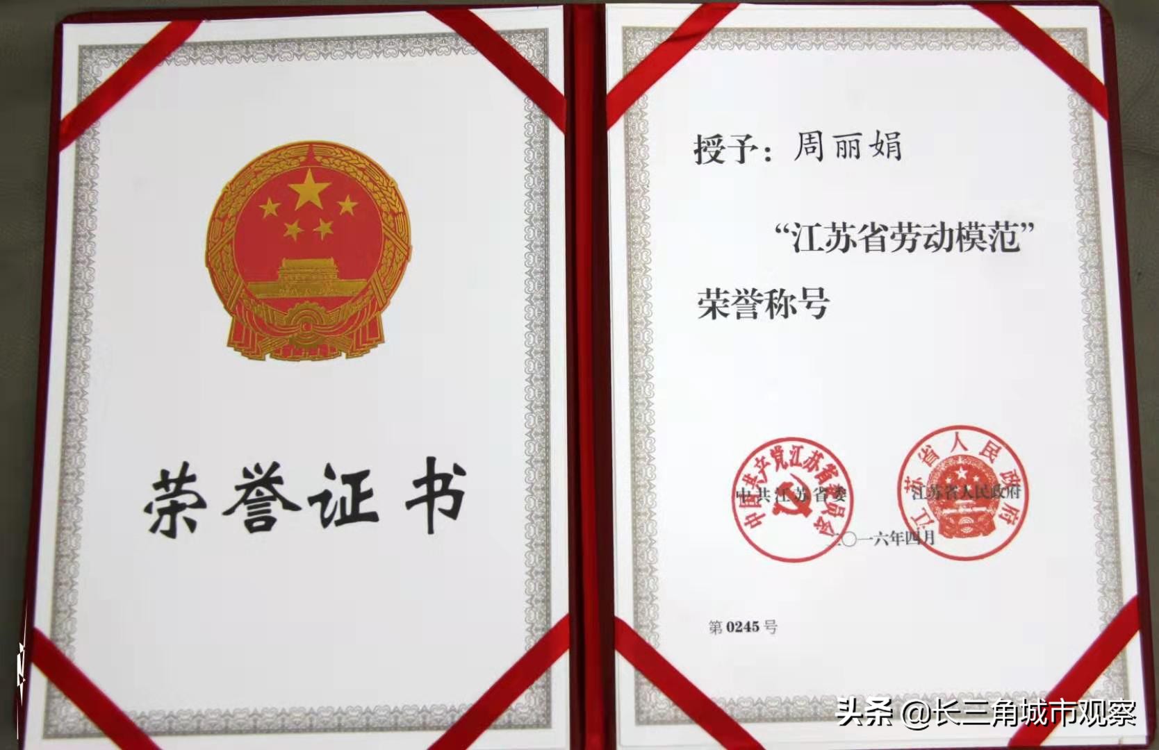 中国好人榜人物周丽娟,劳模周丽娟模范事迹