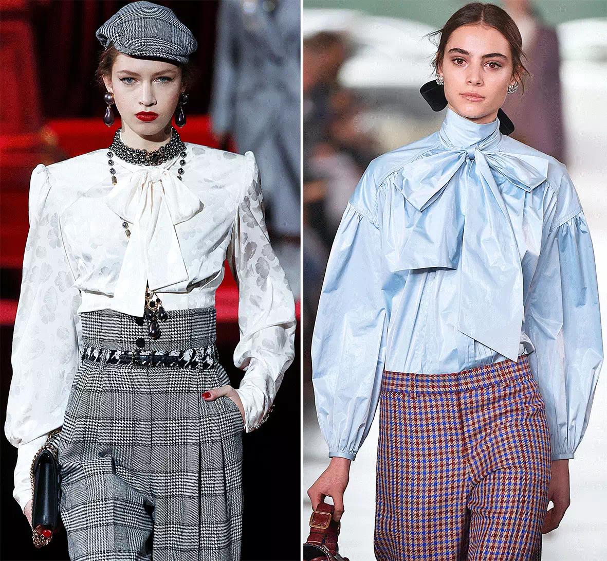 布丽吉特穿着一身黑色,布丽吉特一身浅蓝色的套装出镜