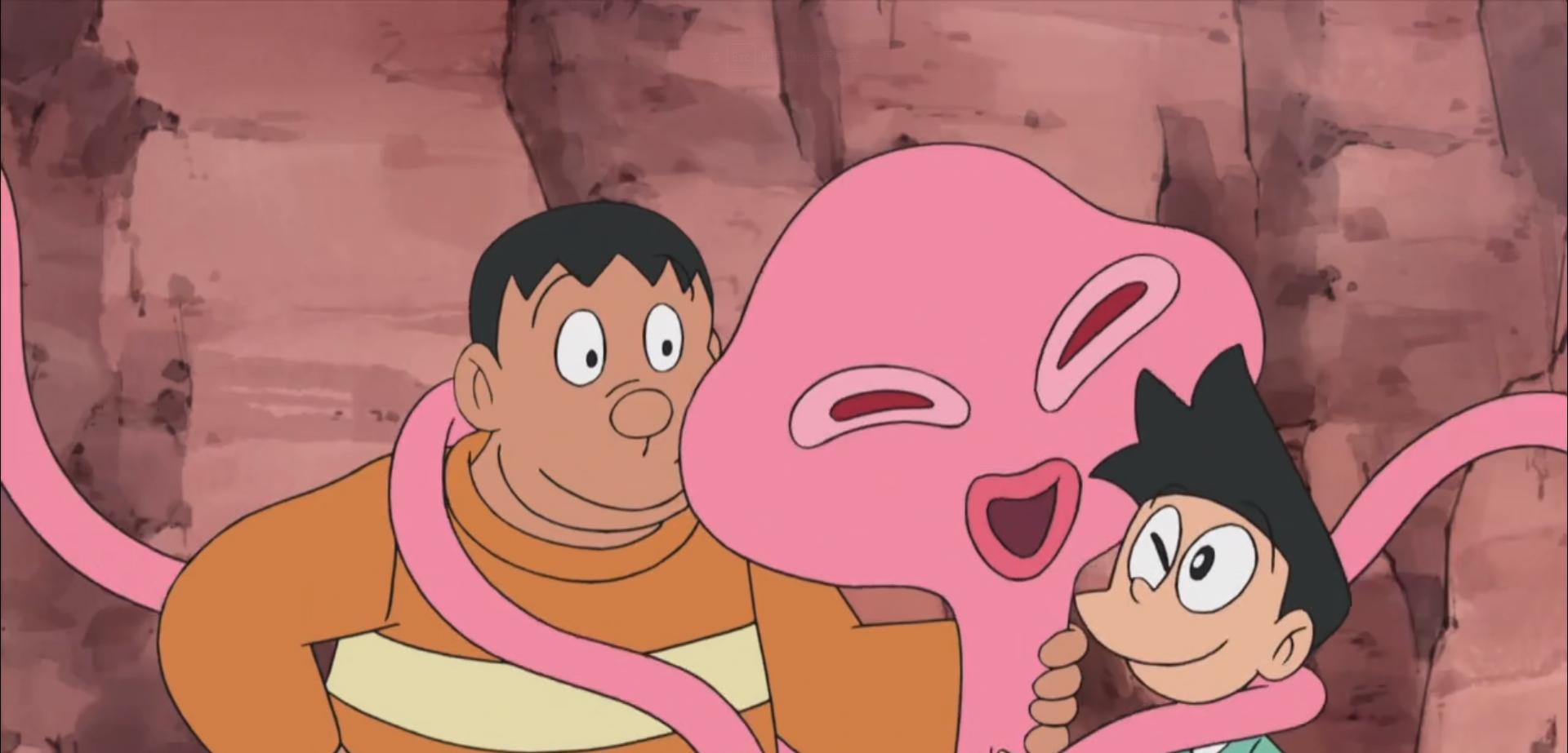 哆啦a梦被关在海底监狱 (哆啦a梦火星人来访)