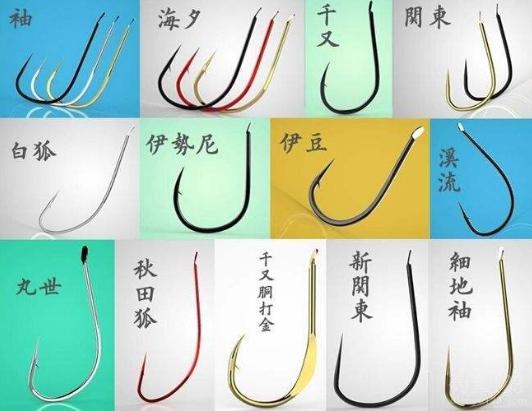 筏钓选钩,筏钓专用钩大小选择