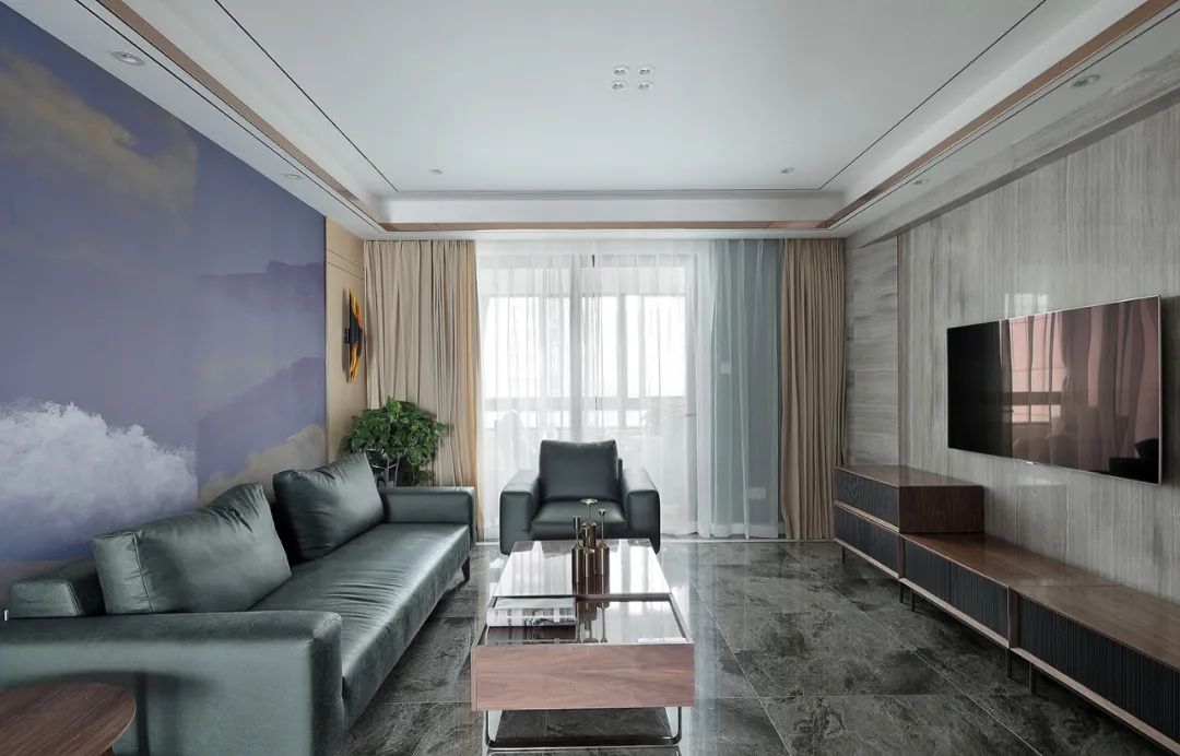 装修风格大全现代轻奢墨绿色,轻奢墨绿色单人装修风格