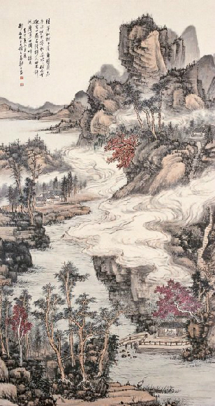 郑午昌花鸟,丝鬓散人郑午昌百幅绘画作品赏析