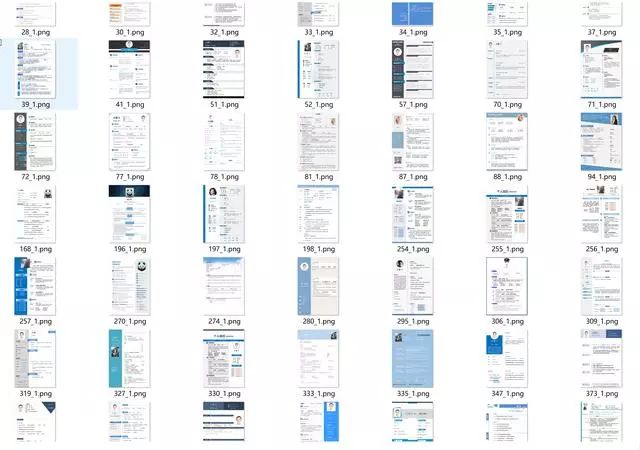 hr最喜欢的7套简历模板来看看,居然有hr给求职者发简历模板