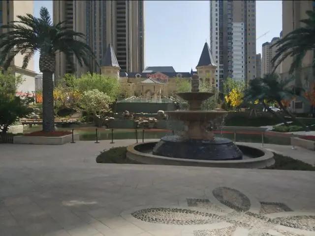 绿地城二期绿化乌鲁木齐,乌鲁木齐中海万锦公馆绿化环境