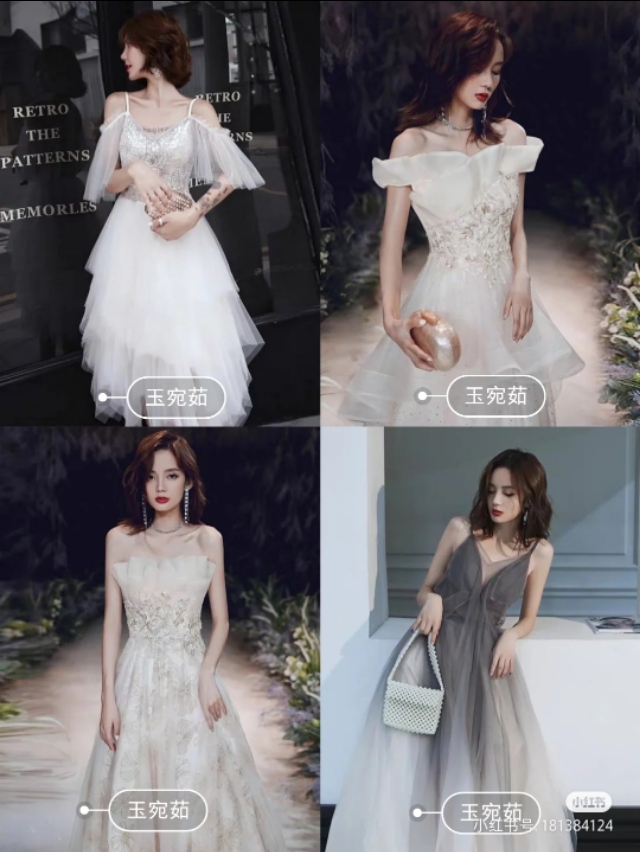 适合年会穿的小礼服,出席宴会强大气场女套装