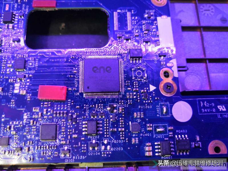 联想e431主板电源维修视频,联想e431短路不开机