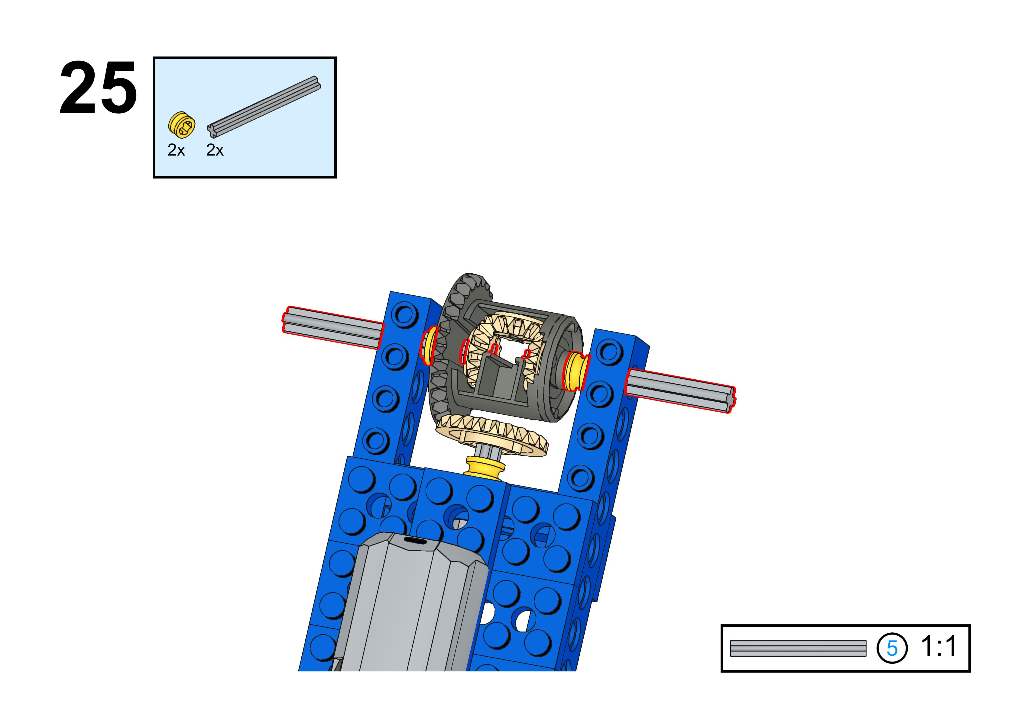 用乐高9686做一辆四驱车,乐高9686小颗粒四驱车搭建教程