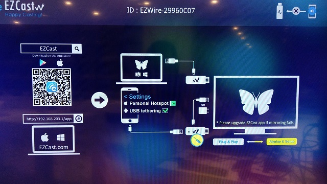 手机投屏转换器设置方法图文教程