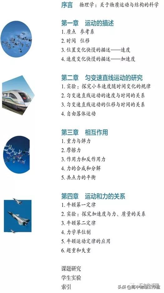 人教版高中物理2019年教学视频,高中物理2019新教材有几本