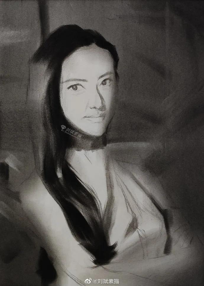 刘斌素描全过程,刘斌素描的技法