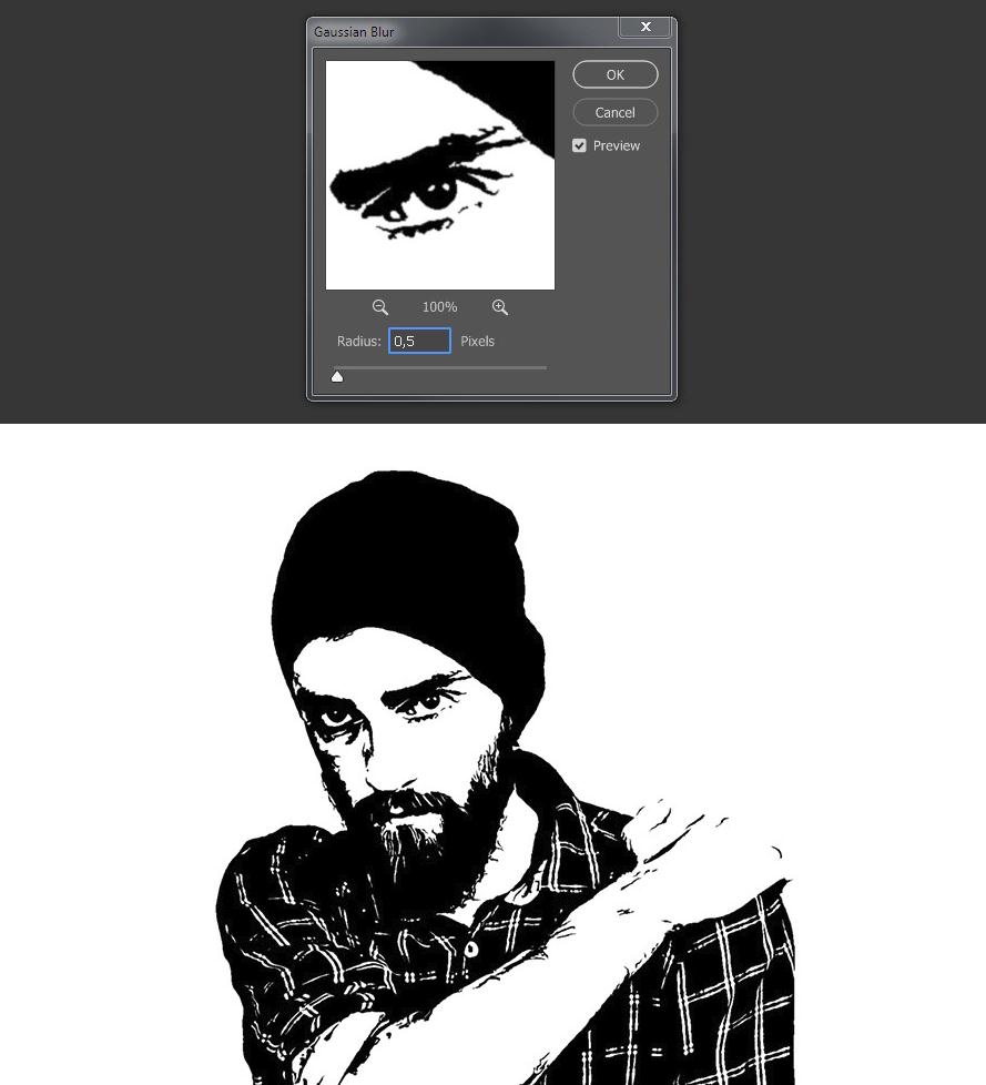 ps位图转换矢量,很有文艺气质