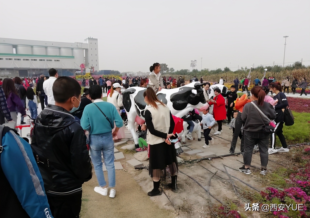 西安又一地标盛大开启,现场人山人海堪比春运