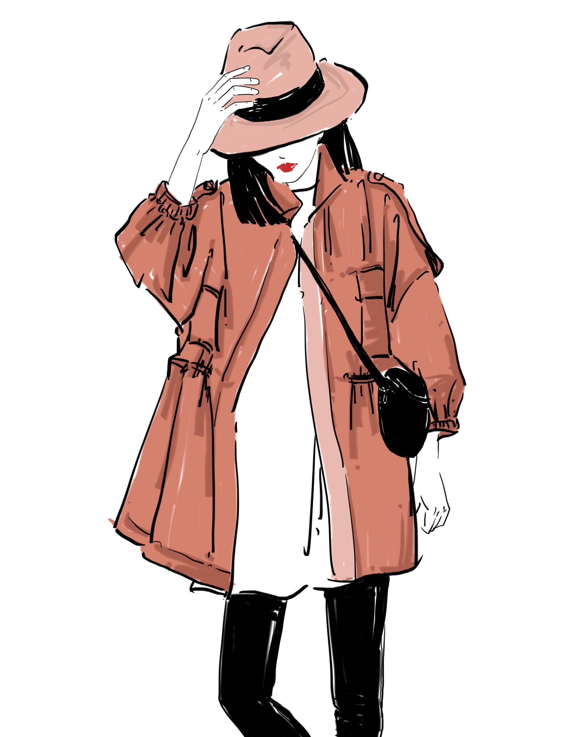 你看看现在的时尚icon，谁秋冬还在穿驼色？千娇百媚的粉才是首选