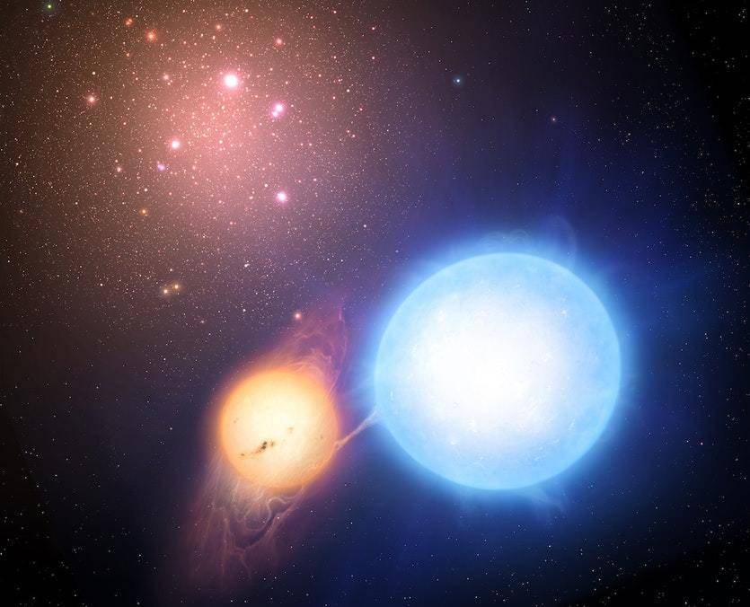 双星系统会不会相互吸引,双星系统最终会怎样