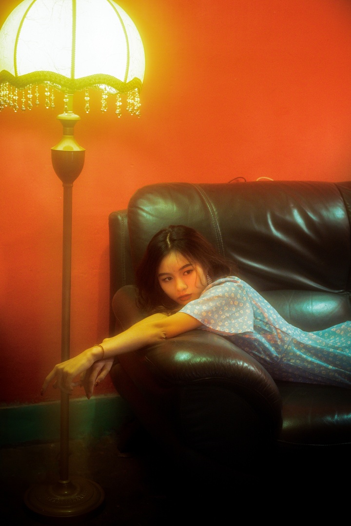 小清新美少女写真集,轻复古慵懒风甜酷少女写真