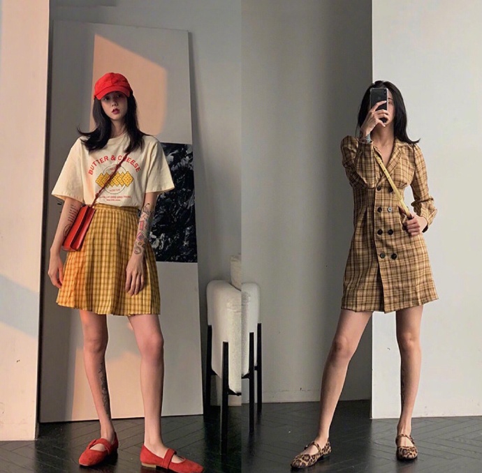 个子矮穿老爹裤紧身,个子矮瘦人穿老爹裤好看吗