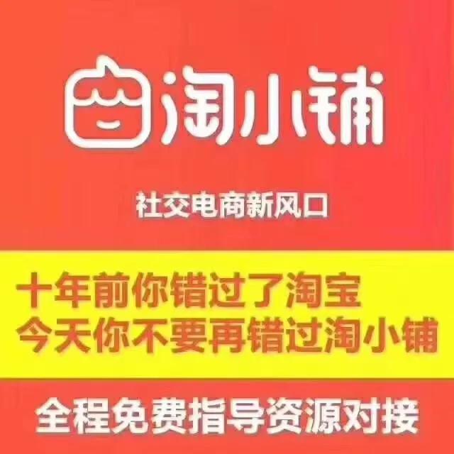 淘小铺是淘宝旗下的吗,淘小铺属于什么电商
