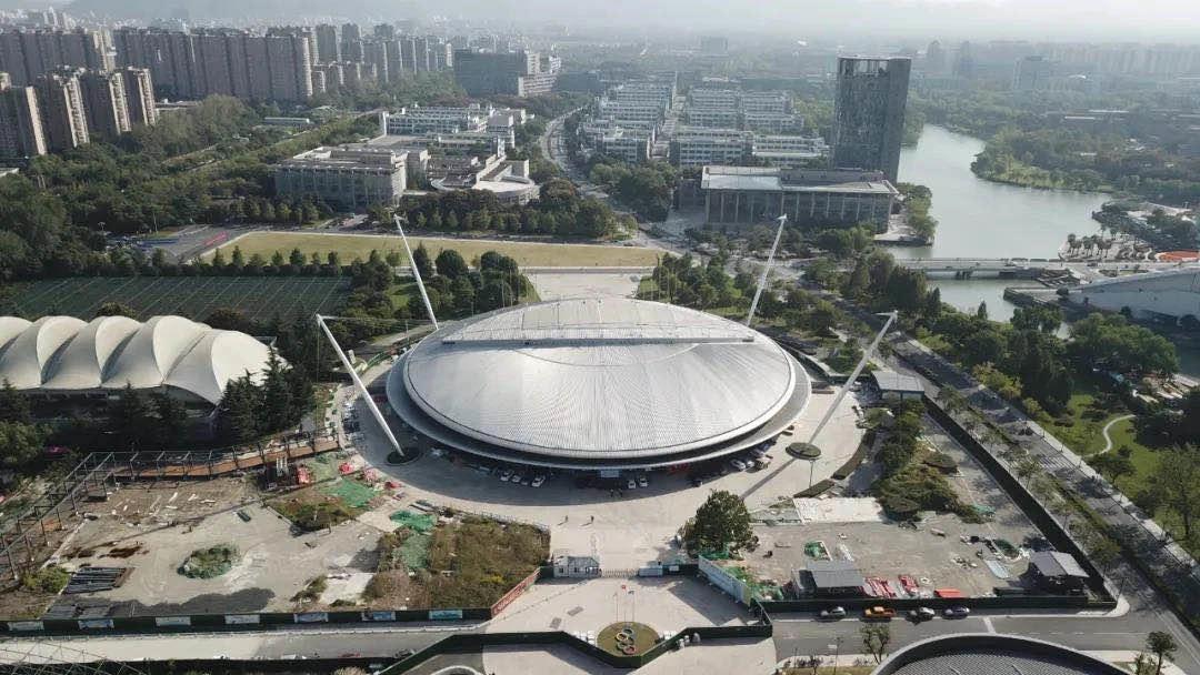 象牙塔中的杭州亚运场馆快来看看里面有你的大学吗