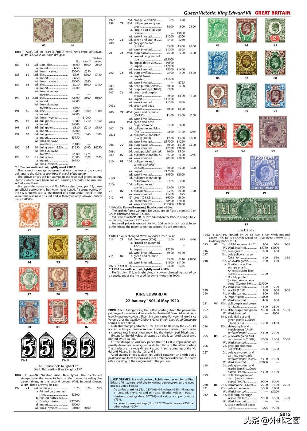 英联邦日纪念邮票,英属殖民地的邮票