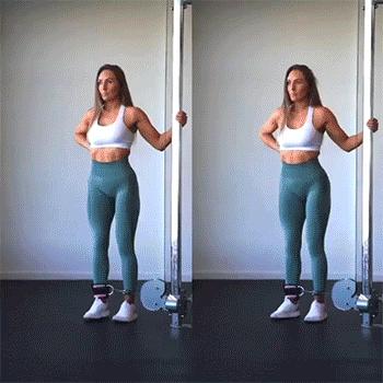 臀部翘不翘一看就知道你练过吗,臀部练不起来怎么办