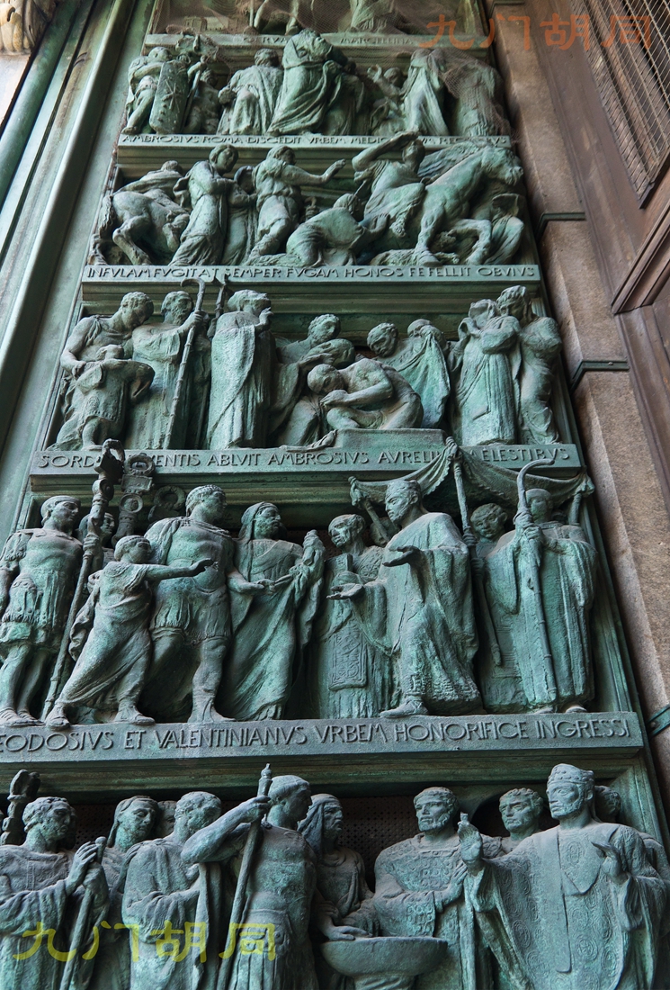 意大利旅游米兰大教堂,欧洲怀旧复古老片意大利