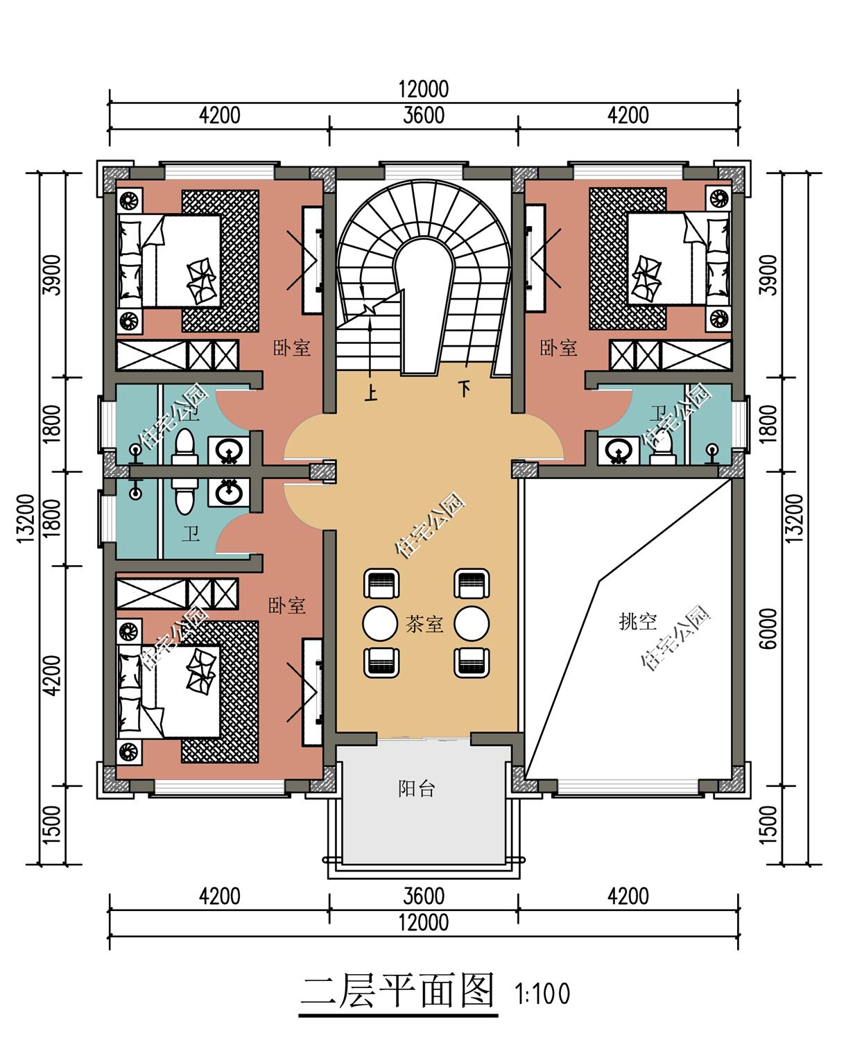 农村自建房旋转楼梯设计效果图,自建房半旋转楼梯最佳布局图纸