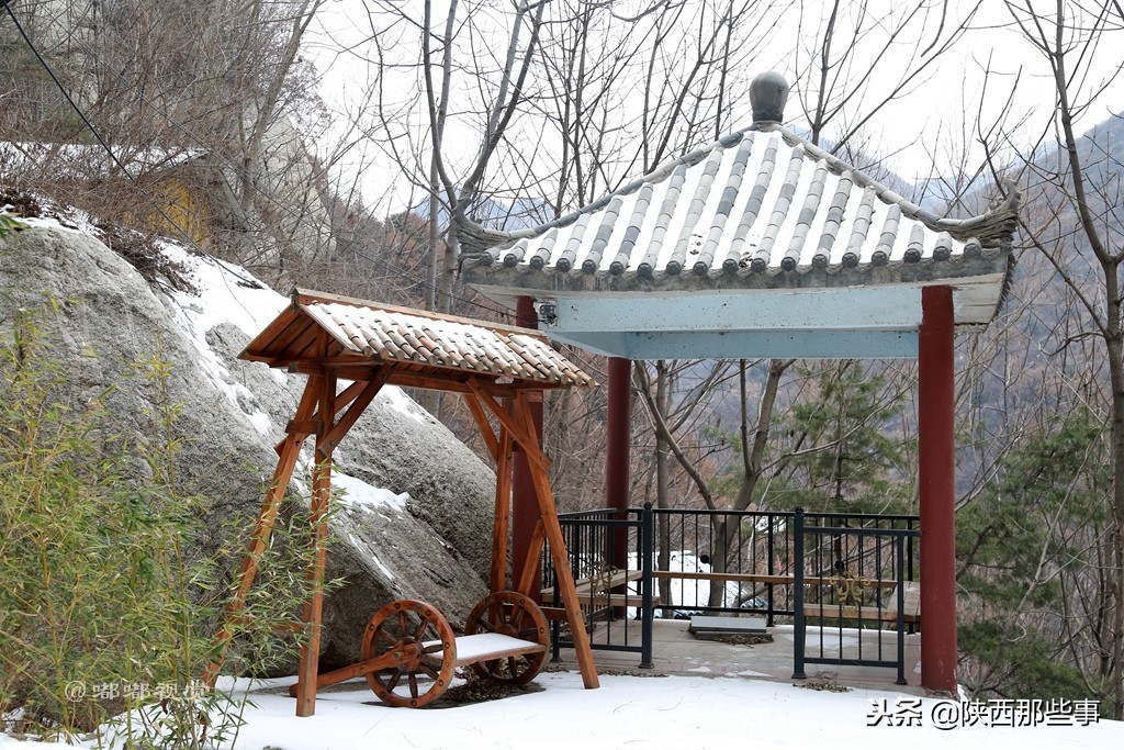 西安冰瀑十大免费景点,西安流峪大峡谷