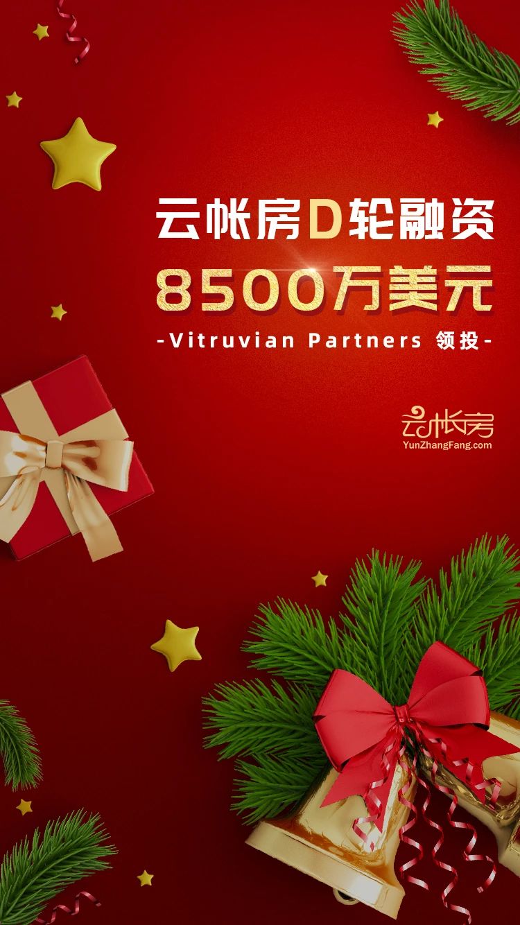 Vitruvian领投，财税SaaS提供商云帐房完成D轮8500万美元融资