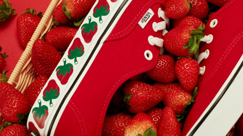 vans小草莓鞋,不买就后悔的新品