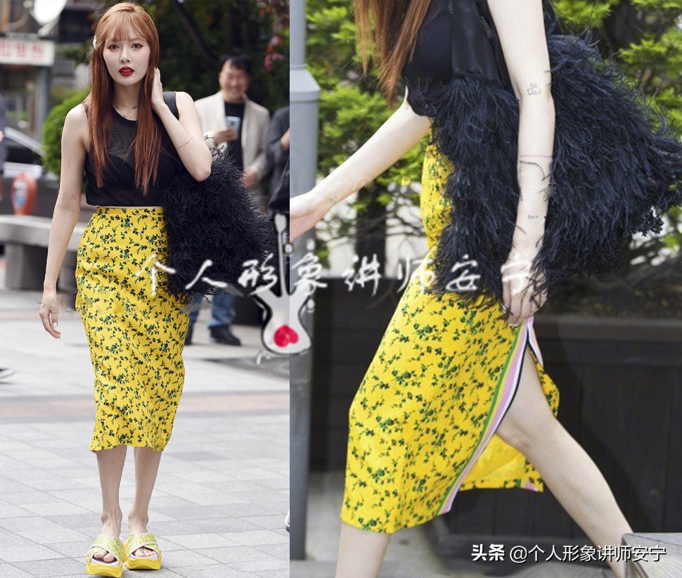 泫雅风穿搭精髓,最近很火的泫雅妆