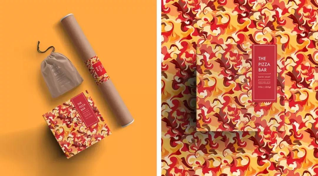 橙味香水包装设计,香水小众设计感包装