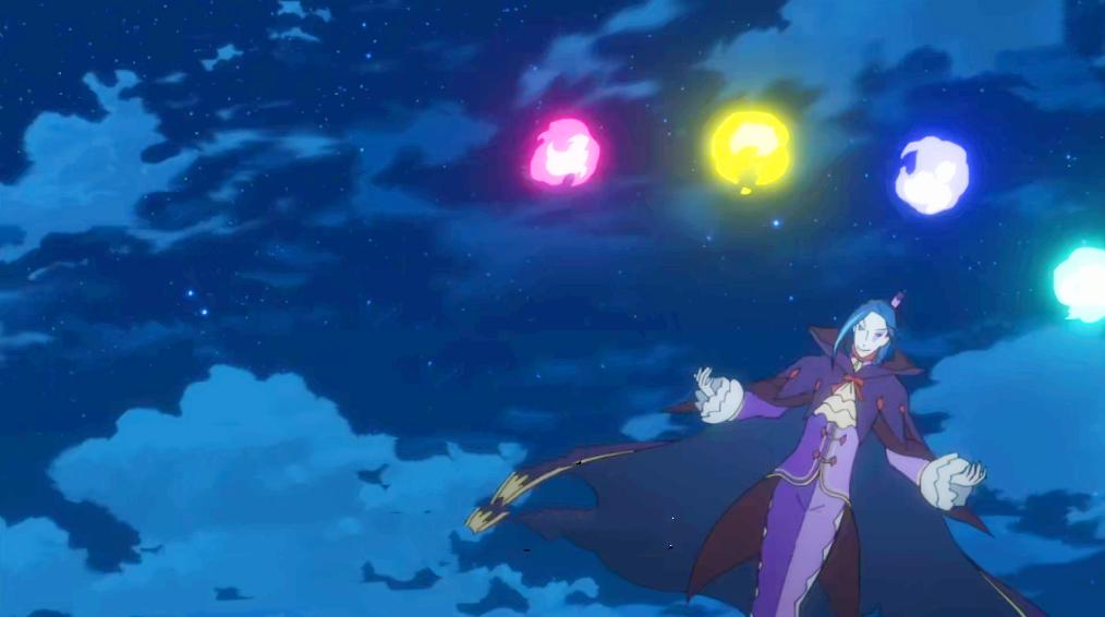 爱蜜莉雅精灵战斗,爱蜜莉雅第一次登场