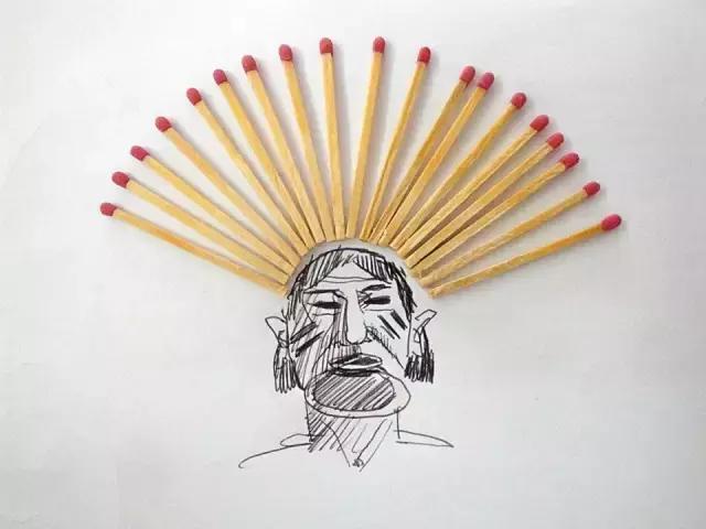 精美创意插画100幅无水印,彩铅小插画500例临摹