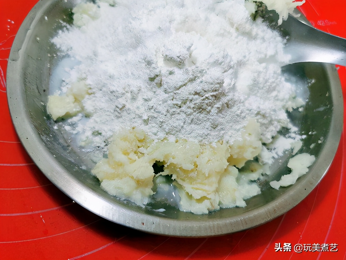 汤圆的神仙吃法软软糯糯几分钟,紫薯米糊山药汤圆辅食