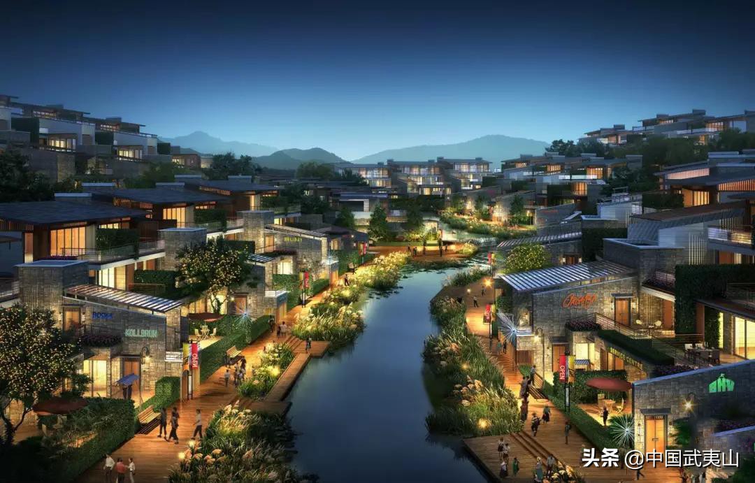 武夷山水城提升项目,武夷山奥特莱斯小镇商业