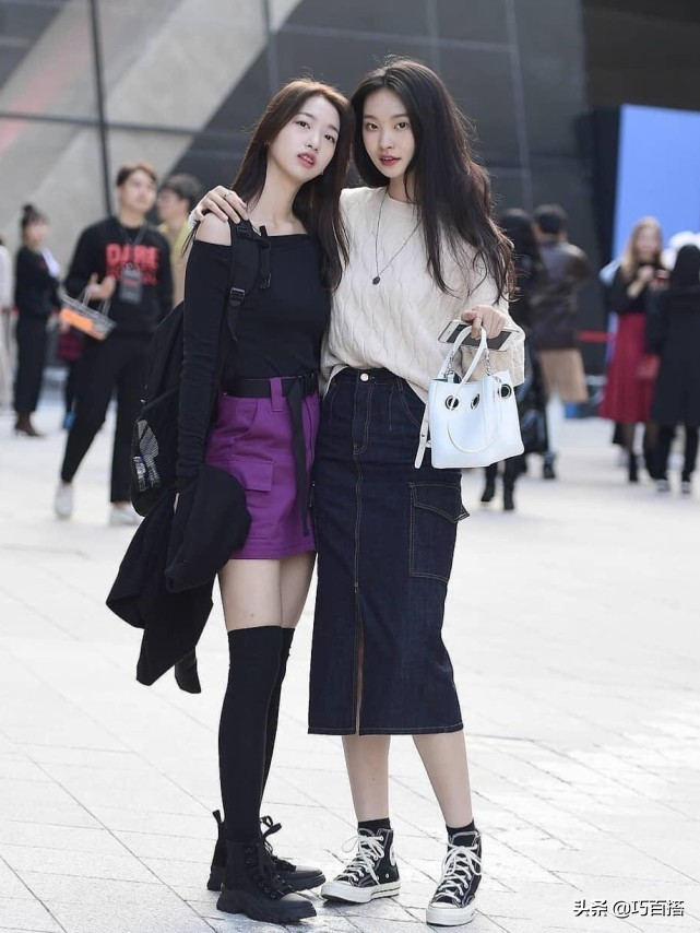 2020韩国时尚穿搭街拍视频,2020韩国冬季穿搭气质街拍