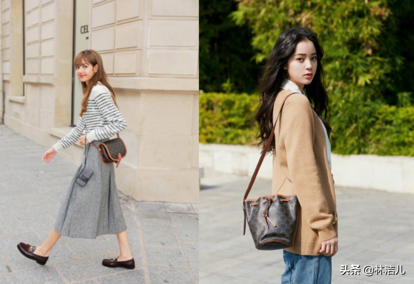 倪妮和lisa,倪妮同款圣罗兰双肩包